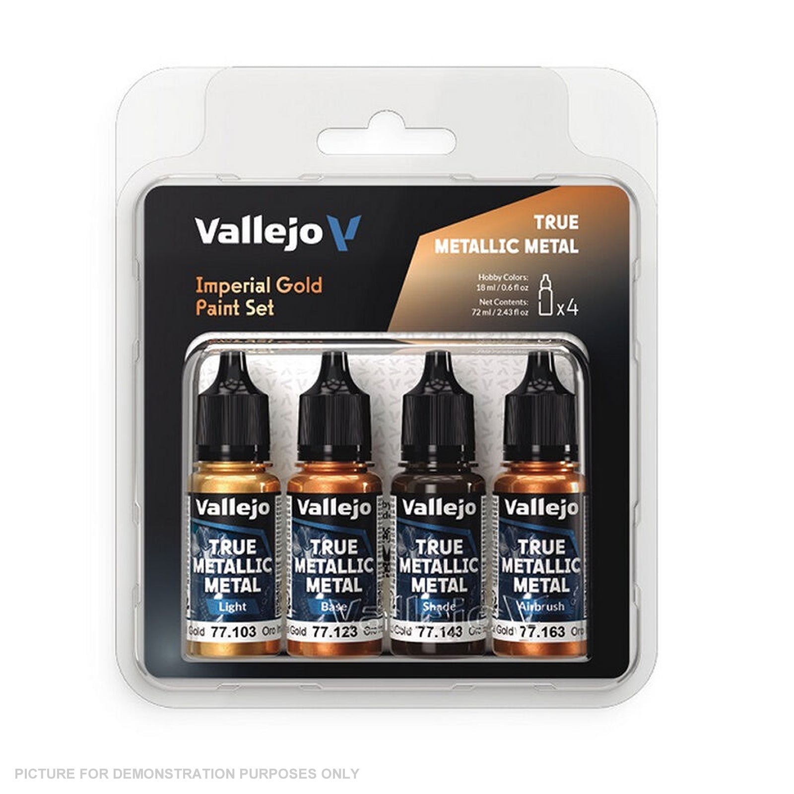 Vallejo - True Metallic Metal - Set - Imperial Gold